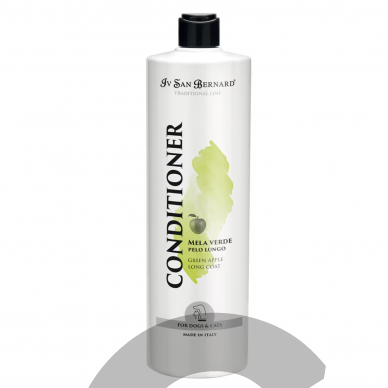 Iv San Bernard Mela Verde Green Apple Conditioner - žalių obuolių kondicionierius ilgaplaukėms veislėms 1 Iv San Bernard Mela Verde Green Apple Conditioner - žalių obuolių kondicionierius ilgaplaukėms veislėms 1