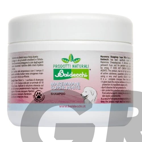 Baldecchi Maremmani Super White Shampoo - koncentruota šampūno pasta baltiems storiems plaukams Baldecchi Maremmani Super White Shampoo - koncentruota šampūno pasta baltiems storiems plaukams