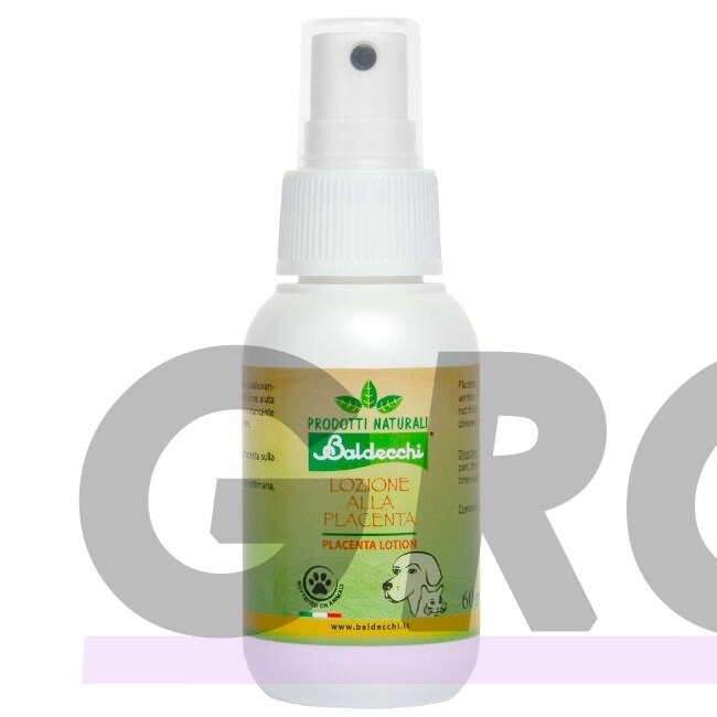 Baldecchi Placenta Lotion - preparatas, apsaugantis nuo plaukų slinkimo, su placenta ir čiobrelių ekstraktu