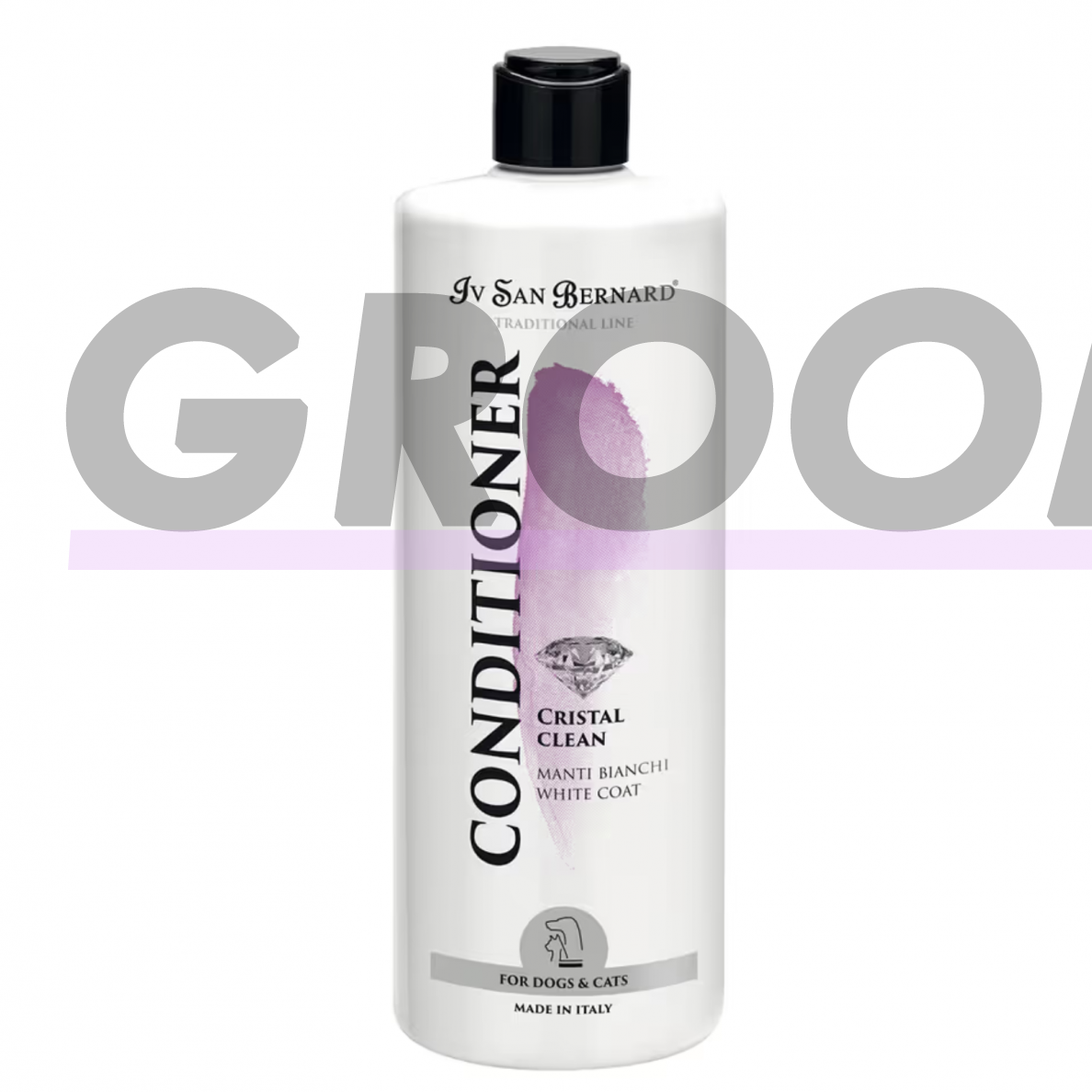 Iv San Bernard Cristal Clean Conditioner - kondicionierius, skirtas šunų ir kačių kailio spalvos pokyčiams šalinti 1 Iv San Bernard Cristal Clean Conditioner - kondicionierius, skirtas šunų ir kačių kailio spalvos pokyčiams šalinti 1