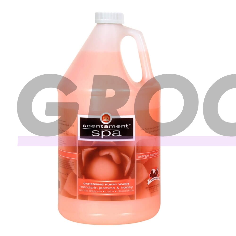 Best Shot Spa Mandarin Jasmine Puppy Conditioner - hipoalerginis, minkštinantis ir blizgesio suteikiantis kondicionierius šuniukams ir kačiukams Best Shot Spa Mandarin Jasmine Puppy Conditioner - hipoalerginis, minkštinantis ir blizgesio suteikiantis kondicionierius šuniukams ir kačiukams