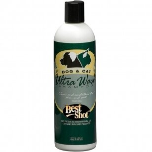 Best Shot Ultra Wash Shampoo - kondicionuojantis, mažai putojantis šampūnas pirmam, baziniam plovimui