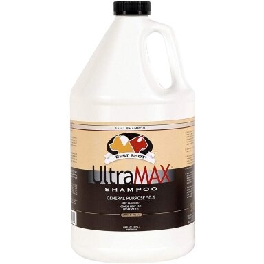 Best Shot Pet UltraMax Pro 4in1 Shampoo - profesionalus, universalus ir labai efektyvus šampūnas gyvūnams Best Shot Pet UltraMax Pro 4in1 Shampoo - profesionalus, universalus ir labai efektyvus šampūnas gyvūnams