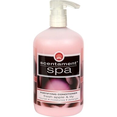 Best Shot Spa Caressing Apple Lilly Fortyfying Conditioner - stiprinantis kondicionierius visų tipų kailiui su ekologišku vynuogių kauliukų aliejumi Best Shot Spa Caressing Apple Lilly Fortyfying Conditioner - stiprinantis kondicionierius visų tipų kailiui su ekologišku vynuogių kauliukų aliejumi