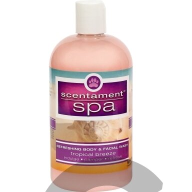 Best Shot Spa Tropical Breeze Facial & Body Wash 473ml - atpalaiduojantis kūno prausiklis su natūraliais tropinių vaisių ekstraktais