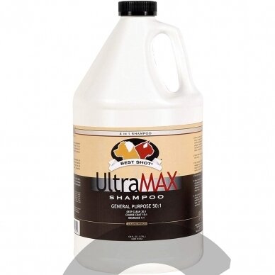 Best Shot Pet UltraMax Pro 4in1 Shampoo - profesionalus, universalus ir labai efektyvus šampūnas gyvūnams Best Shot Pet UltraMax Pro 4in1 Shampoo - profesionalus, universalus ir labai efektyvus šampūnas gyvūnams