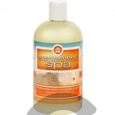 Best Shot Spa Exotic Island Facial & Body Wash 473ml - atpalaiduojantis kūno prausiklis su natūraliais egzotinių vaisių ekstraktais Best Shot Spa Exotic Island Facial & Body Wash 473ml - atpalaiduojantis kūno prausiklis su natūraliais egzotinių vaisių ekstraktais