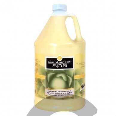 Best Shot Spa Lemon Vanila Oatmeal Conditioner - hipoalerginis, drėkinamasis kondicionierius su organiniu jejoba aliejumi, avižomis ir šilko baltymais