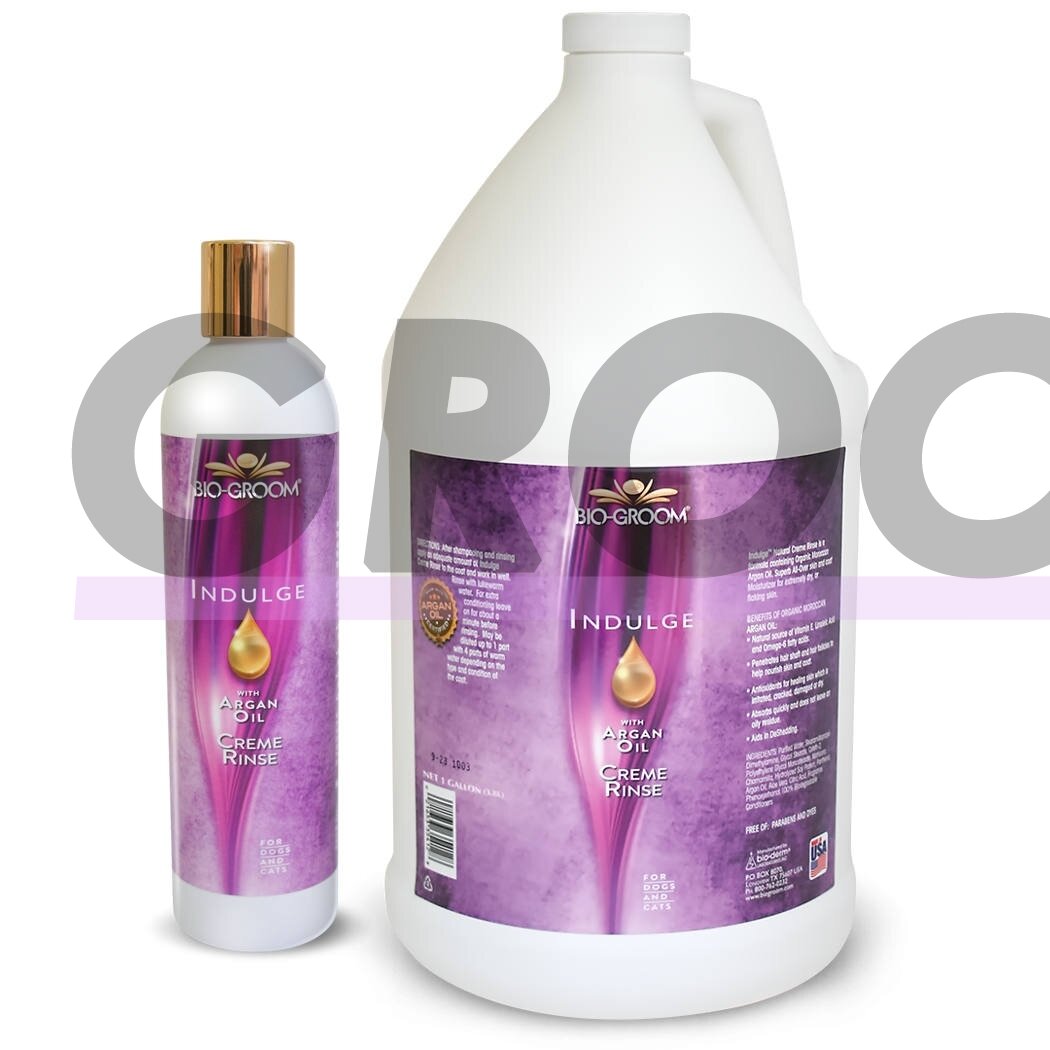 Bio-Groom Indulge Creme Rinse - intensyviai drėkinantis kreminis kondicionierius su argano aliejumi