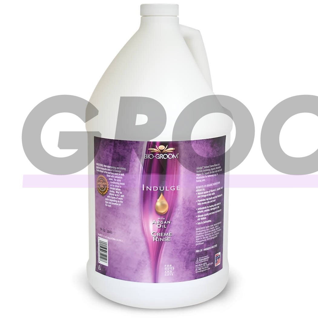 Bio-Groom Indulge Creme Rinse - intensyviai drėkinantis kreminis kondicionierius su argano aliejumi