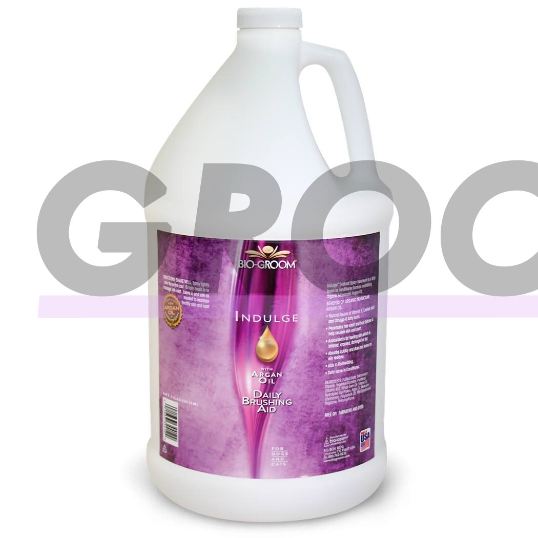 Bio-Groom Indulge Sulfate-Free - nenuplaunamas drėkinamasis kondicionierius su argano aliejumi Bio-Groom Indulge Sulfate-Free - nenuplaunamas drėkinamasis kondicionierius su argano aliejumi