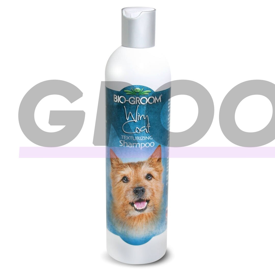 Bio-Groom Wiry Coat - šampūnas šiurkštiems ir kietiems plaukams Bio-Groom Wiry Coat - šampūnas šiurkštiems ir kietiems plaukams