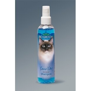 Bio-Groom Clean Kitty No Rinse - purškiamas sausas šampūnas katėms
