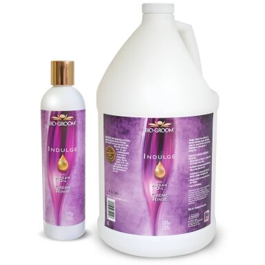 Bio-Groom Indulge Creme Rinse - intensyviai drėkinantis kreminis kondicionierius su argano aliejumi Bio-Groom Indulge Creme Rinse - intensyviai drėkinantis kreminis kondicionierius su argano aliejumi
