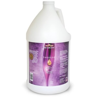 Bio-Groom Indulge Creme Rinse - intensyviai drėkinantis kreminis kondicionierius su argano aliejumi Bio-Groom Indulge Creme Rinse - intensyviai drėkinantis kreminis kondicionierius su argano aliejumi