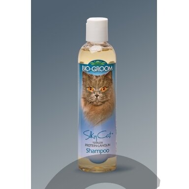 Bio-Groom Silky Cat - drėkinamasis šampūnas katėms