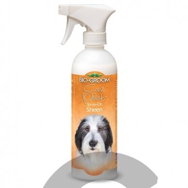 Bio-Groom Coat Polish - purškiamas nenuplaunamas kondicionierius Bio-Groom Coat Polish - purškiamas nenuplaunamas kondicionierius