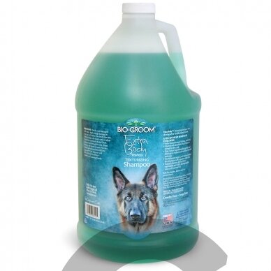 Bio-Groom Extra Body - šampūnas šunims ir katėms su gausiu pavilniu Bio-Groom Extra Body - šampūnas šunims ir katėms su gausiu pavilniu