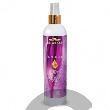 Bio-Groom Indulge Sulfate-Free - nenuplaunamas drėkinamasis kondicionierius su argano aliejumi Bio-Groom Indulge Sulfate-Free - nenuplaunamas drėkinamasis kondicionierius su argano aliejumi