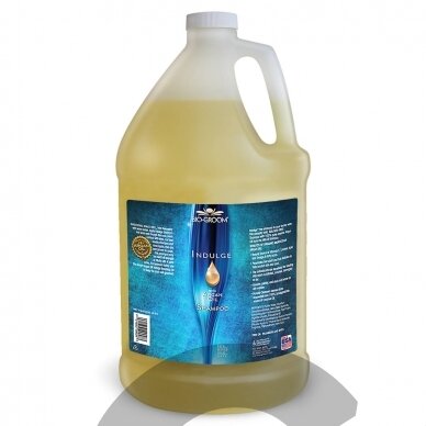 Bio-Groom Indulge Sulfate-Free - šampūnas su argano aliejumi vidutinio ir ilgaplaukiams šunims Bio-Groom Indulge Sulfate-Free - šampūnas su argano aliejumi vidutinio ir ilgaplaukiams šunims