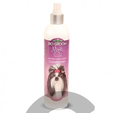 Bio-Groom Mink Oil - purškiamas kondicionierius Bio-Groom Mink Oil - purškiamas kondicionierius