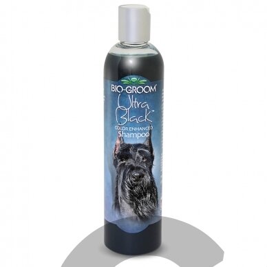 Bio-Groom Ultra Black - juodą spalvą paryškinantis šampūnas Bio-Groom Ultra Black - juodą spalvą paryškinantis šampūnas