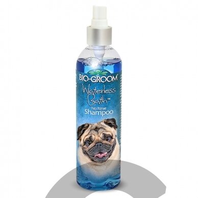 Bio-Groom Waterless Bath - sausas purškiamas šampūnas Bio-Groom Waterless Bath - sausas purškiamas šampūnas