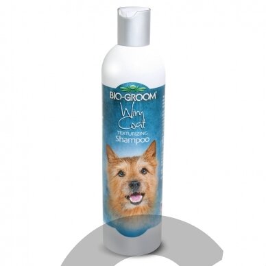 Bio-Groom Wiry Coat - šampūnas šiurkštiems ir kietiems plaukams Bio-Groom Wiry Coat - šampūnas šiurkštiems ir kietiems plaukams