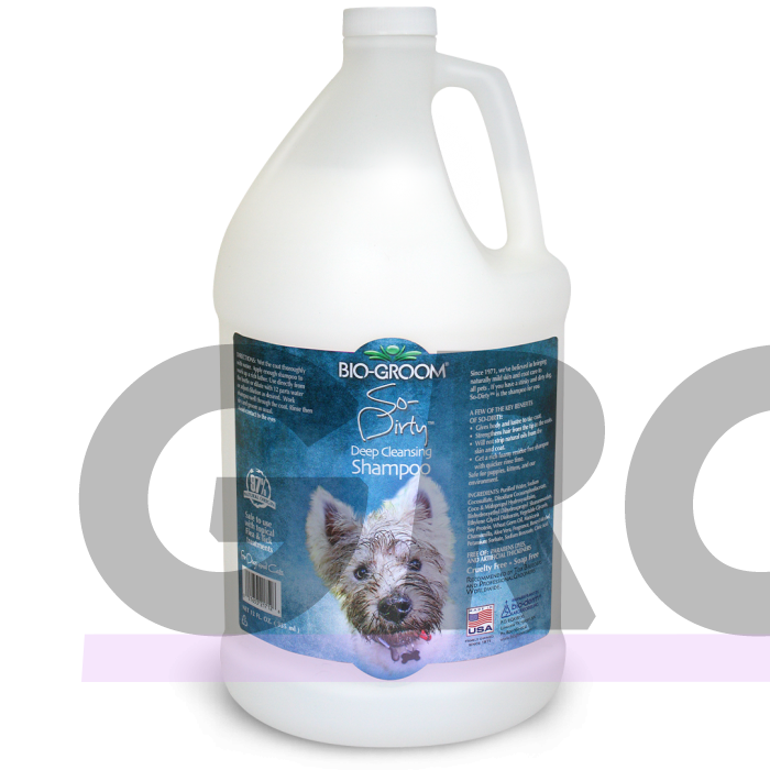 Bio-Groom So-Dirty Shampoo - profesionalus giliai valantis šampūnas itin nešvariam kailiui Bio-Groom So-Dirty Shampoo - profesionalus giliai valantis šampūnas itin nešvariam kailiui