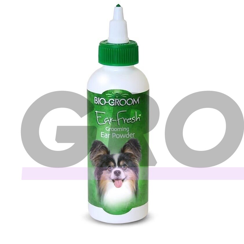 Bio-Groom Ear-Fresh Grooming Powder - profesionali pudra ausų valymui ir priežiūrai - Talpa: 24g