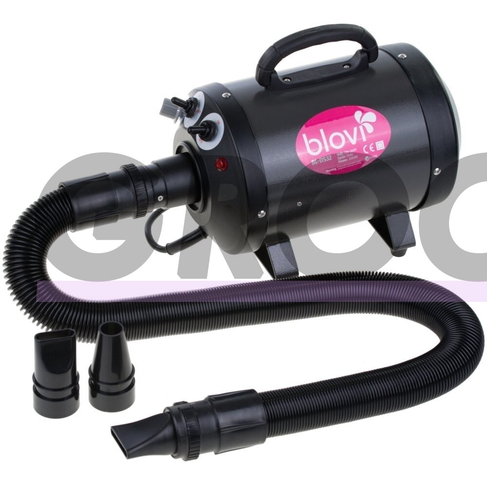 "Blovi Beep Black Blaster 2000W" - stalinis džiovintuvas su tolygiai reguliuojamu oro srautu ir 2 pakopų šilumos reguliavimu, 60 l/s. "Blovi Beep Black Blaster 2000W" - stalinis džiovintuvas su tolygiai reguliuojamu oro srautu ir 2 pakopų šilumos reguliavimu, 60 l/s.