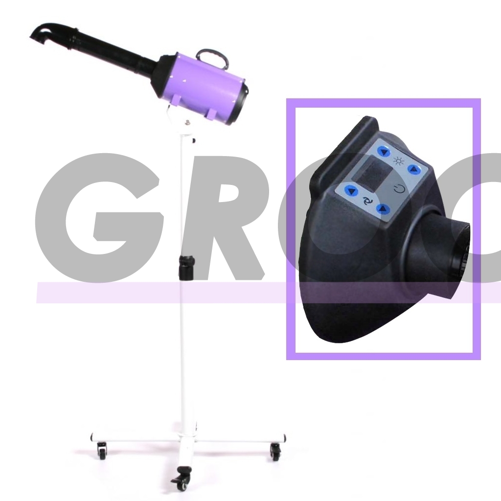 Blovi Canves 2200W džiovintuvas su LCD ekranu ir stovu Violetinis 1 Blovi Canves 2200W džiovintuvas su LCD ekranu ir stovu Violetinis 1