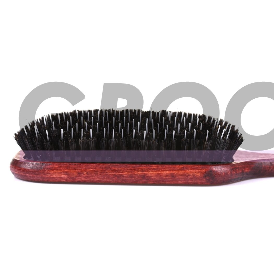 "Blovi Red Wood Brush" 24,5 cm - itin didelis medinis šepetys su natūraliais šereliais ir iššukavimo priemone, skirtas ilgaplaukėms veislėms 3 "Blovi Red Wood Brush" 24,5 cm - itin didelis medinis šepetys su natūraliais šereliais ir iššukavimo priemone, skirtas ilgaplaukėms veislėms 3