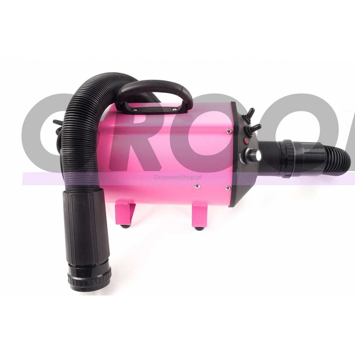 Blovi DoubleBlaster 2200W - stalo džiovintuvas su sklandžiu oro srauto valdymu ir 3 pakopų šildymo valdymas, rožinis 4 Blovi DoubleBlaster 2200W - stalo džiovintuvas su sklandžiu oro srauto valdymu ir 3 pakopų šildymo valdymas, rožinis 4