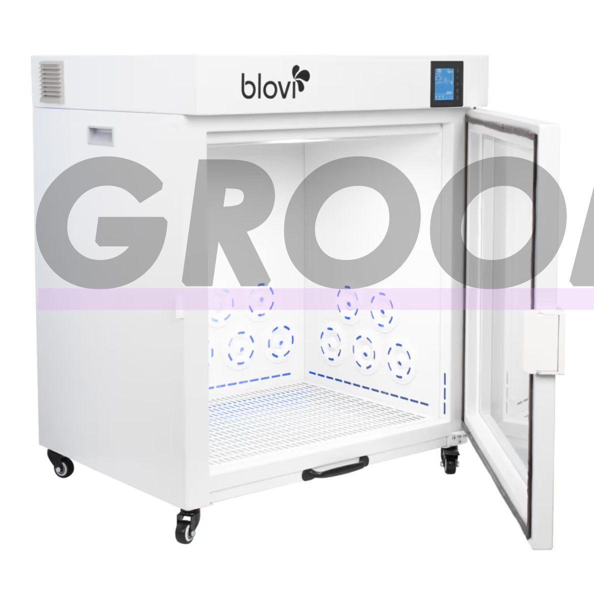 „Blovi Pet Dryer“ 2500 W – vidutinio dydžio džiovinimo kabina šunims ir katėms. 1