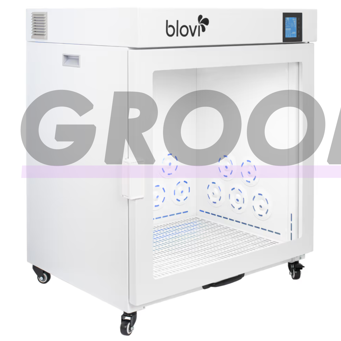 „Blovi Pet Dryer“ 2500 W – vidutinio dydžio džiovinimo kabina šunims ir katėms. 2