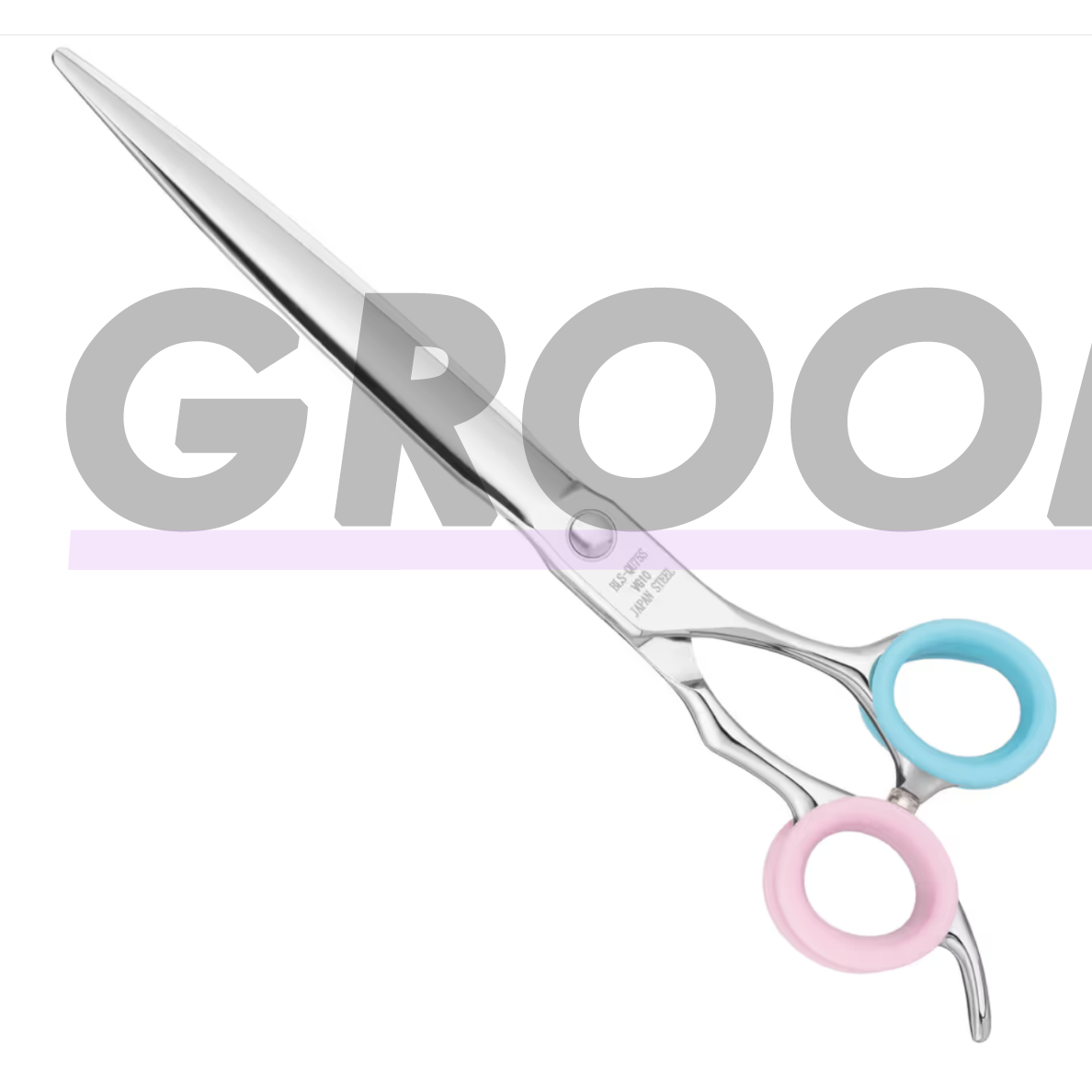 Blovi Queen Line tiesios žirklių kirpimo žirklės, 7,5″ – profesionalios tiesios gyvūnų kirpimo žirklės, pagamintos iš japoniško VG10 plieno. 3 Blovi Queen Line tiesios žirklių kirpimo žirklės, 7,5″ – profesionalios tiesios gyvūnų kirpimo žirklės, pagamintos iš japoniško VG10 plieno. 3