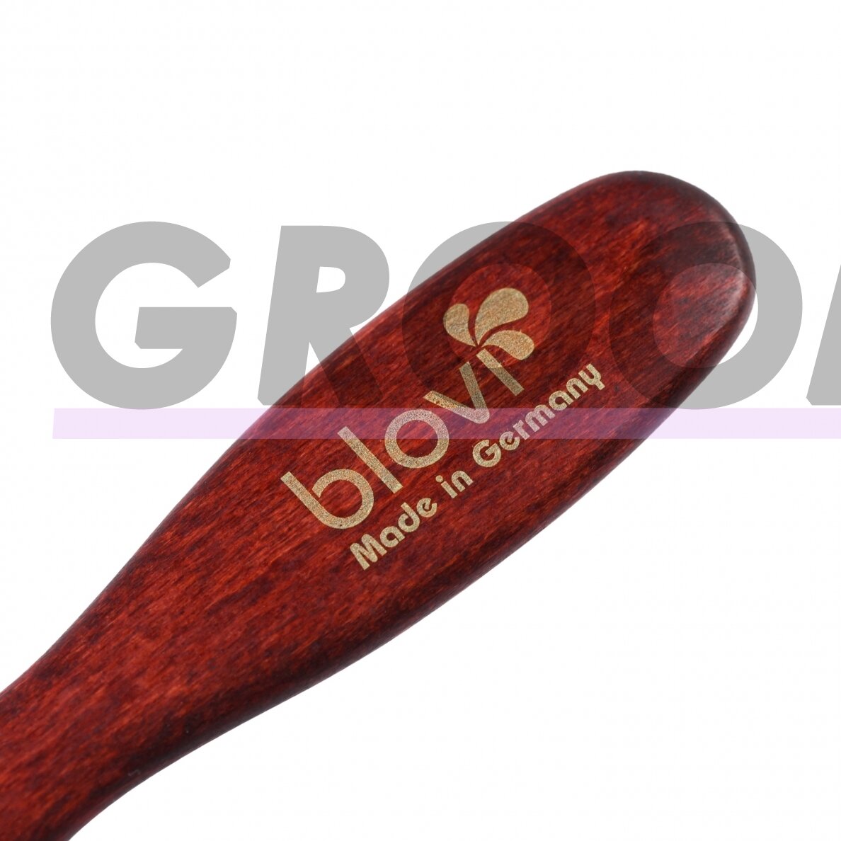 "Blovi Red Wood Pin Brush" - didelis ovalus šepetys su trumpais 20 mm smeigtukais 3