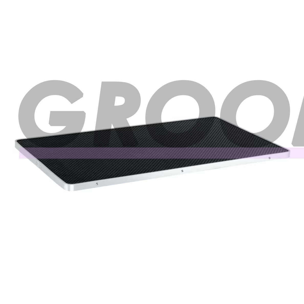 „Blovi Table Top 95 × 55 cm“ – keičiamas stalviršis gyvūnų kirpimo stalams, juodas.