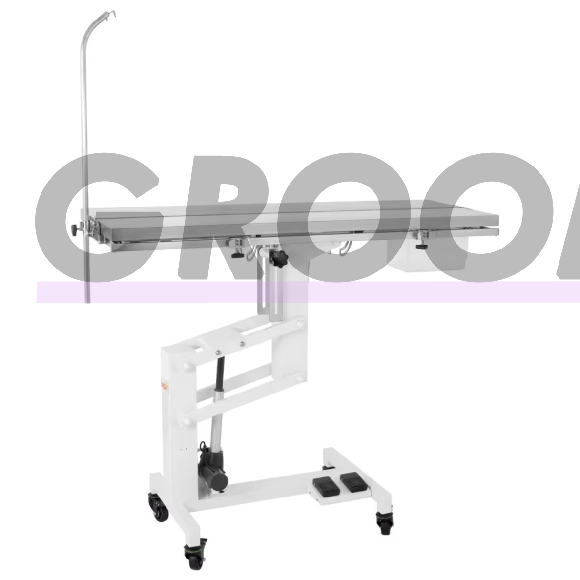Blovi VT01 veterinarinis stalas 140 × 50 cm su reguliuojamu V formos stalviršiu Blovi VT01 veterinarinis stalas 140 × 50 cm su reguliuojamu V formos stalviršiu
