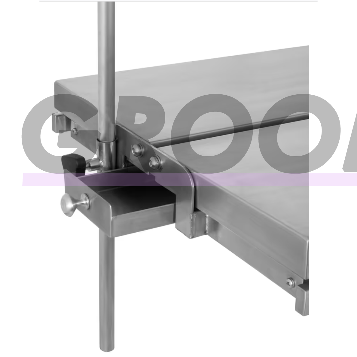 Blovi VT01 veterinarinis stalas 140 × 50 cm su reguliuojamu V formos stalviršiu 4 Blovi VT01 veterinarinis stalas 140 × 50 cm su reguliuojamu V formos stalviršiu 4