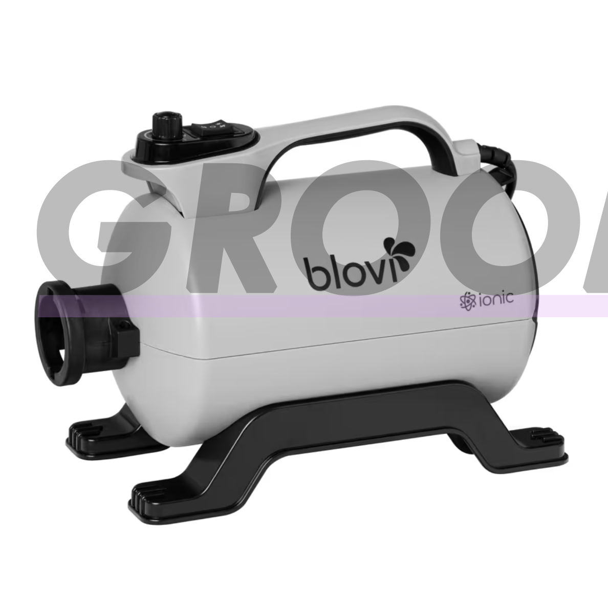 „Blovi Vulcano Grey Dryer“ 2600 W – džiovintuvas su sieniniu laikikliu, sklandžiu oro srauto reguliavimu, dviejų pakopų temperatūros valdymu ir jonizacija. 2