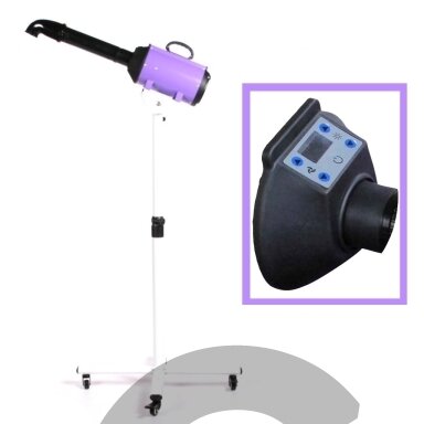Blovi Canves 2200W džiovintuvas su LCD ekranu ir stovu Violetinis Blovi Canves 2200W džiovintuvas su LCD ekranu ir stovu Violetinis