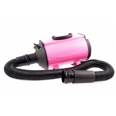 Blovi DoubleBlaster 2200W - stalo džiovintuvas su sklandžiu oro srauto valdymu ir 3 pakopų šildymo valdymas, rožinis