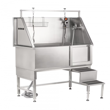 Blovi Free Standing Stainless Bath - laisvai pastatoma nerūdijančio plieno vonia su slankiojančiomis durelėmis Blovi Free Standing Stainless Bath - laisvai pastatoma nerūdijančio plieno vonia su slankiojančiomis durelėmis