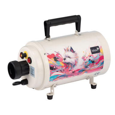 „Blovi Furious Dryer 2800 W“ - galingiausias rinkoje stalinis džiovintuvas su vienu varikliu reguliuojamu oro srautu