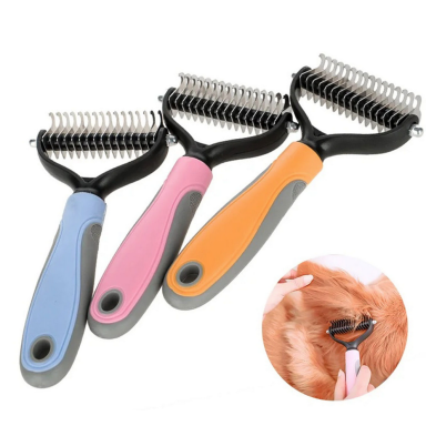 Blovi Small Undercoat Rake Blue - Стриппинг для тримминга собак и кошек