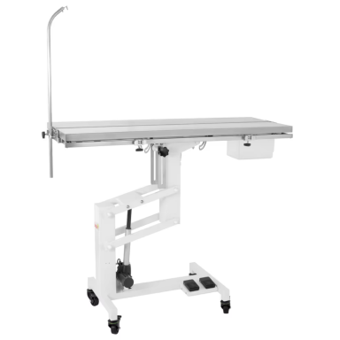 Blovi VT01 veterinarinis stalas 140 × 50 cm su reguliuojamu V formos stalviršiu