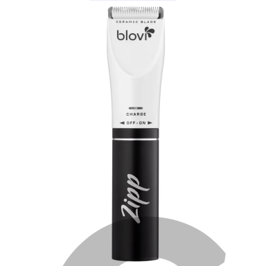 Blovi Zipp Cordless Clipper – belaidis apdailos trimeris su chromuotais ašmenimis, juodas.