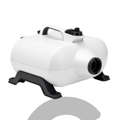 „Blovi Arctic Pet Blaster“ 3000 W – džiovintuvas su sieniniu laikikliu, sklandžiu oro srauto reguliavimu ir dviejų pakopų temperatūros valdymu. 7